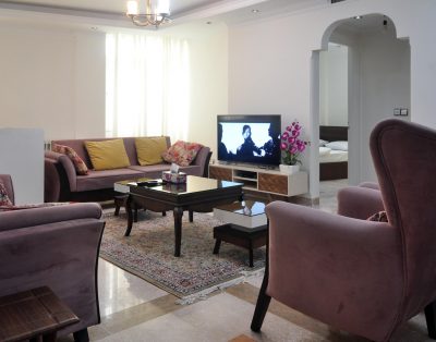 آپارتمان مبله دو خواب در آسمان سعادت آباد