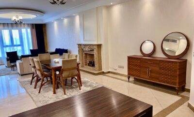 آپارتمان سه خواب مبله ی تمیز در جردن (بلوار نلسون ماندلا)