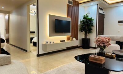 آپارتمان مبله ی دو خواب شیک در سعادت آباد (کتاب)